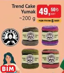 ÖREN BAYAN TREND CAKE YUMAK ~200 G